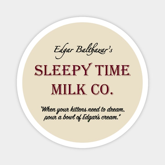 Sleepy Time Milk Magnet by Disney Assembled